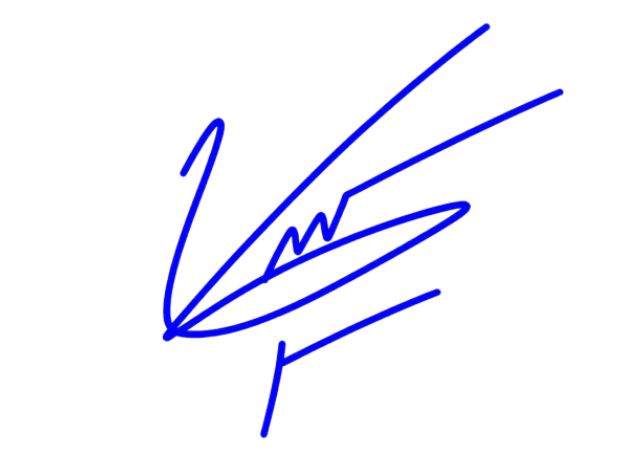 ลายเซ็นผู้ดำเนินการ