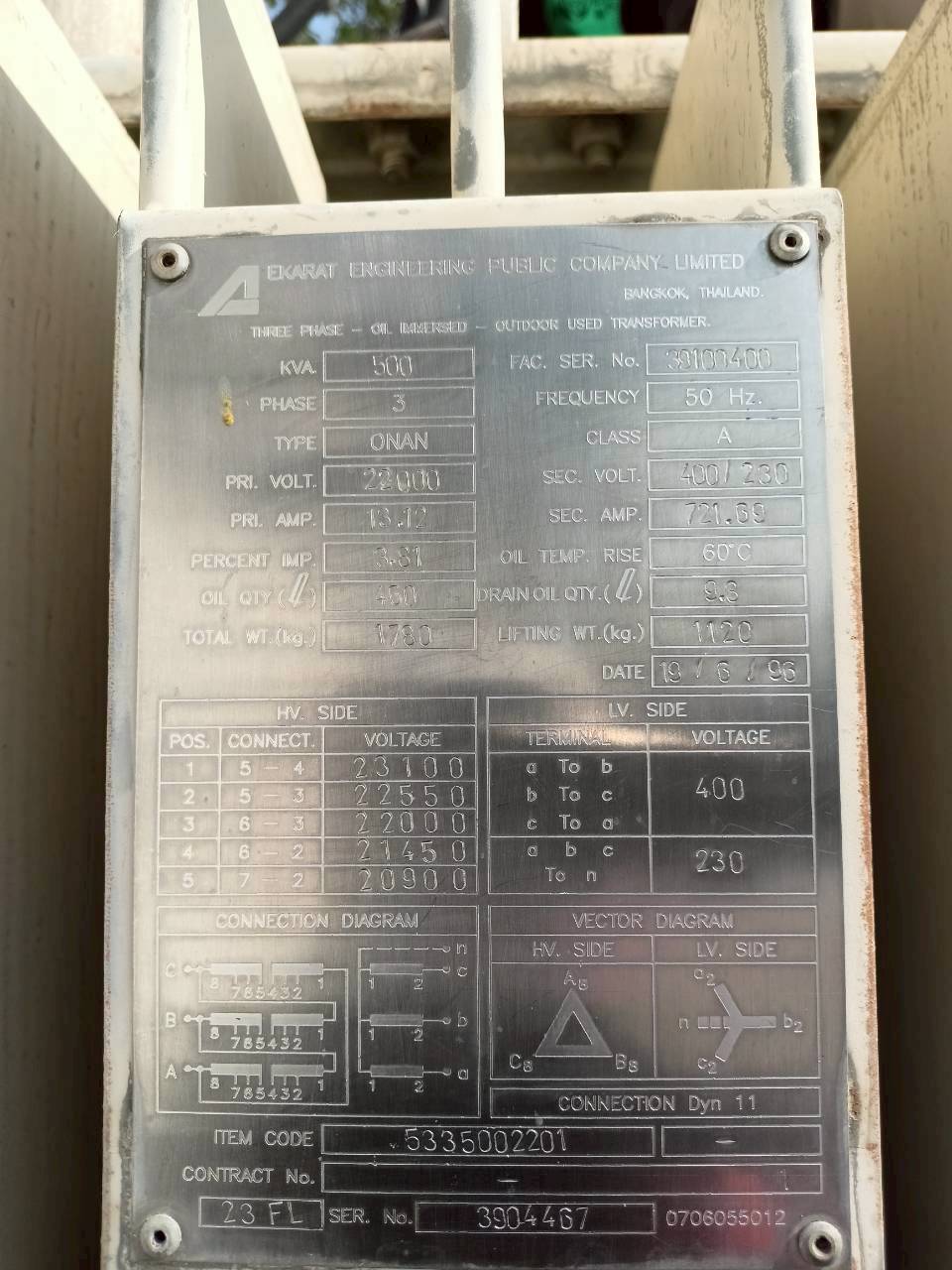 Nameplate