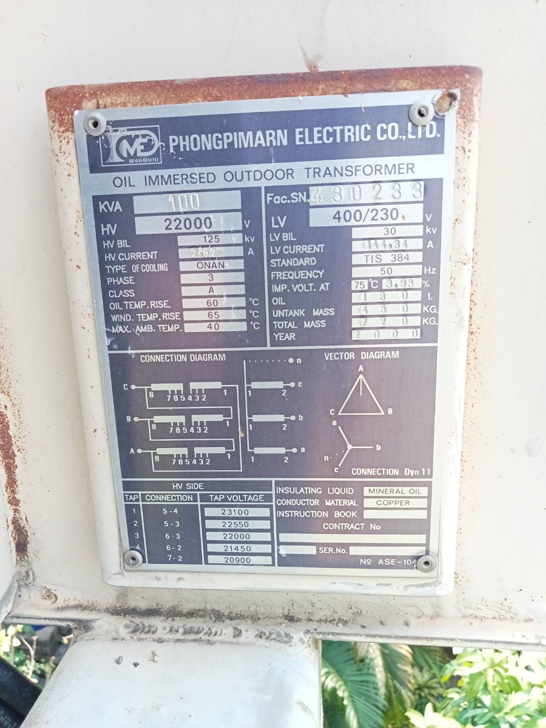 Nameplate