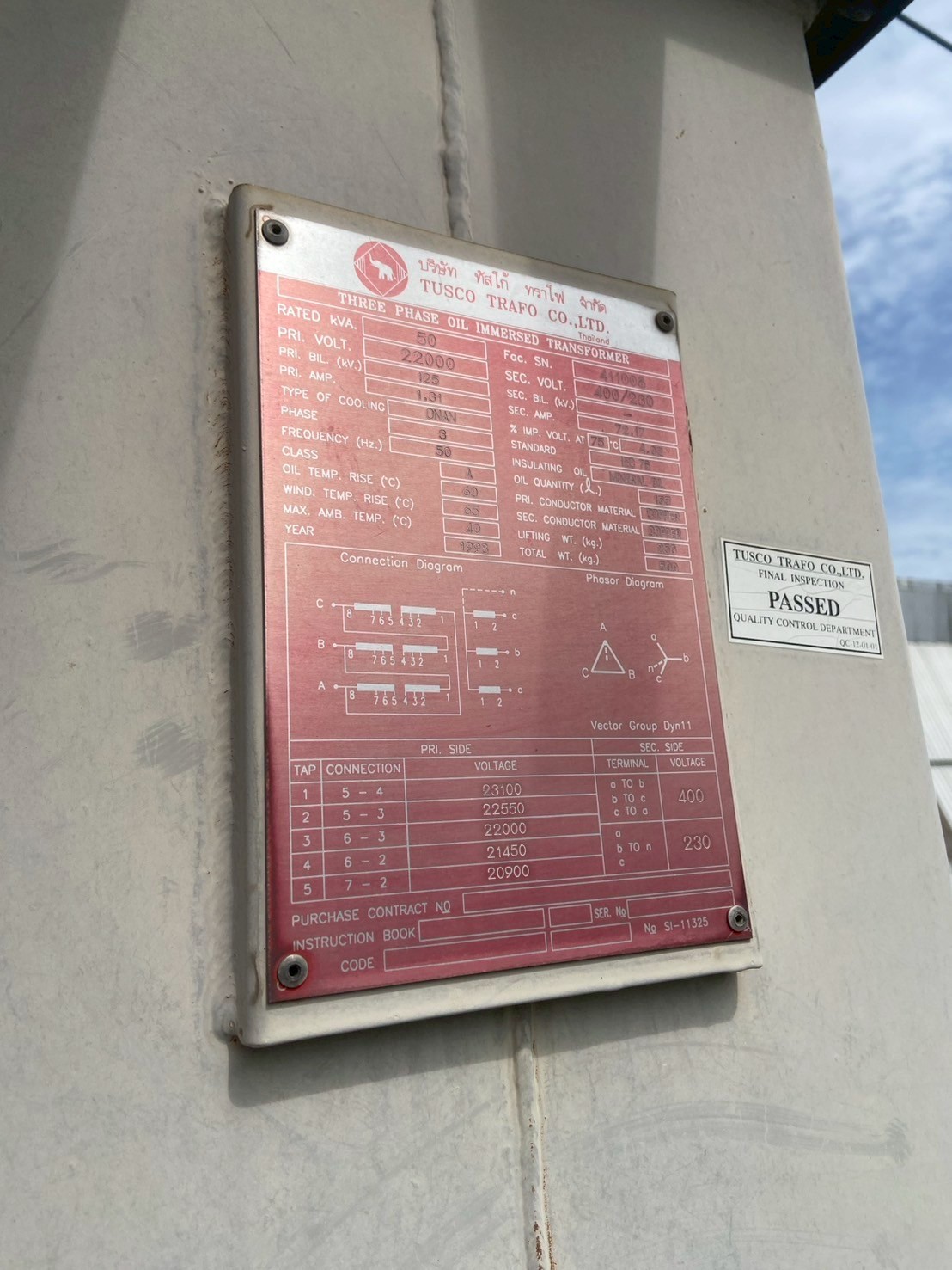 Nameplate
