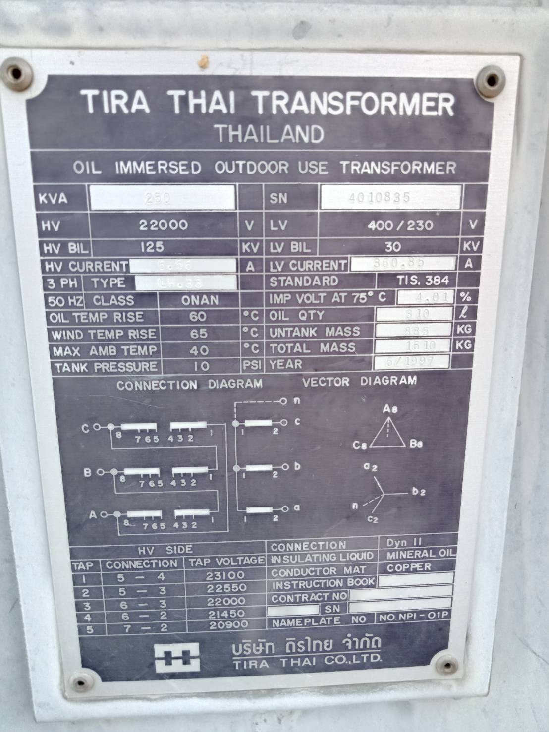 Nameplate